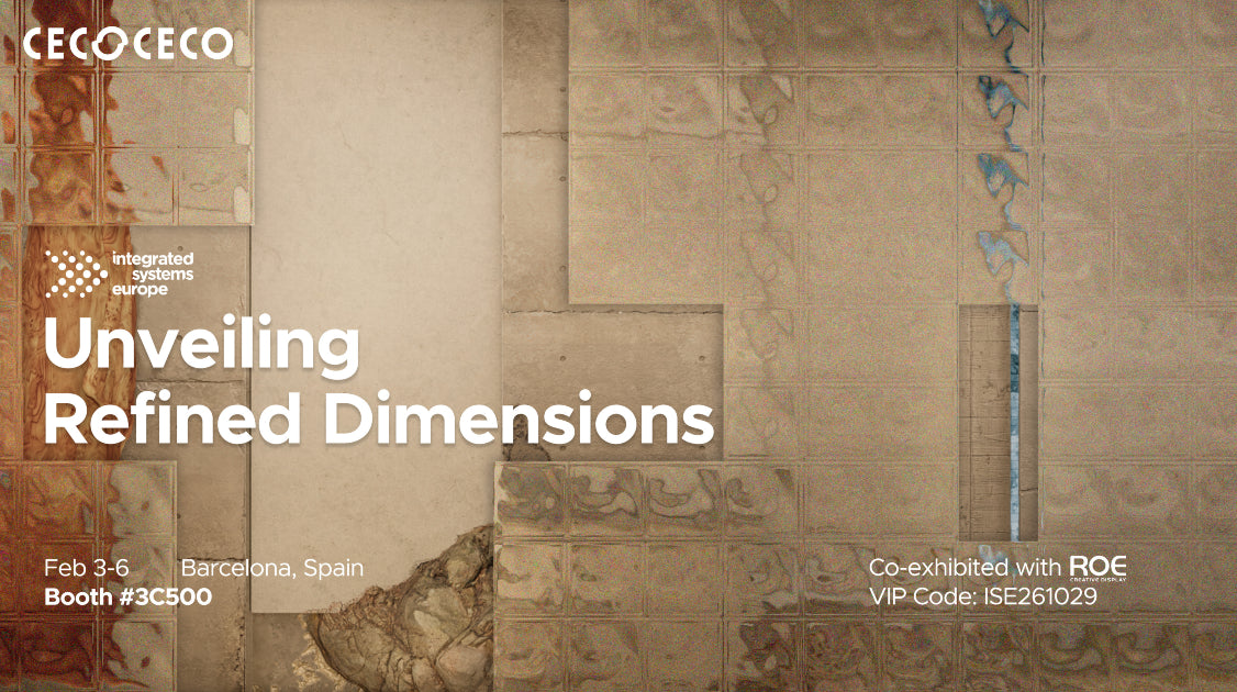 CECOCECO to Present ArtMorph Elite’s First Offline Debut at ISE 2026