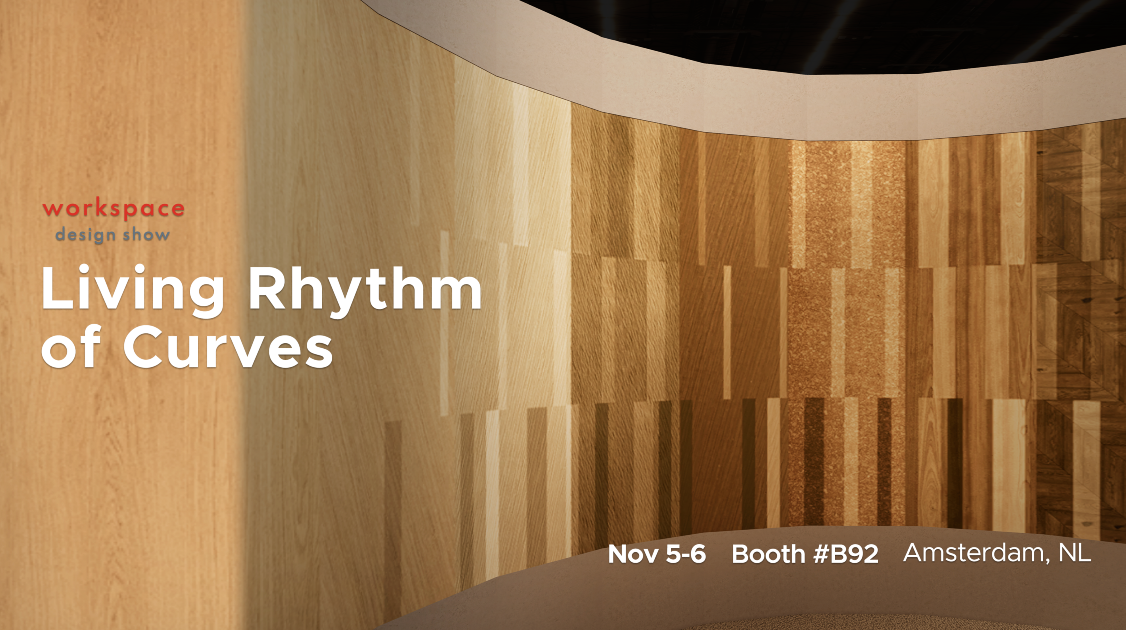 CECOCECO Brings First Curved ArtMorph Installation to Workspace Design Show Amsterdam 2025